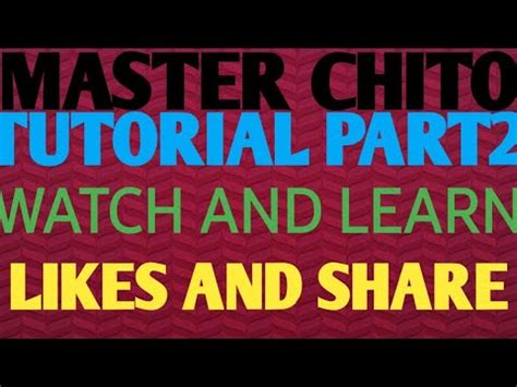 master chito live today